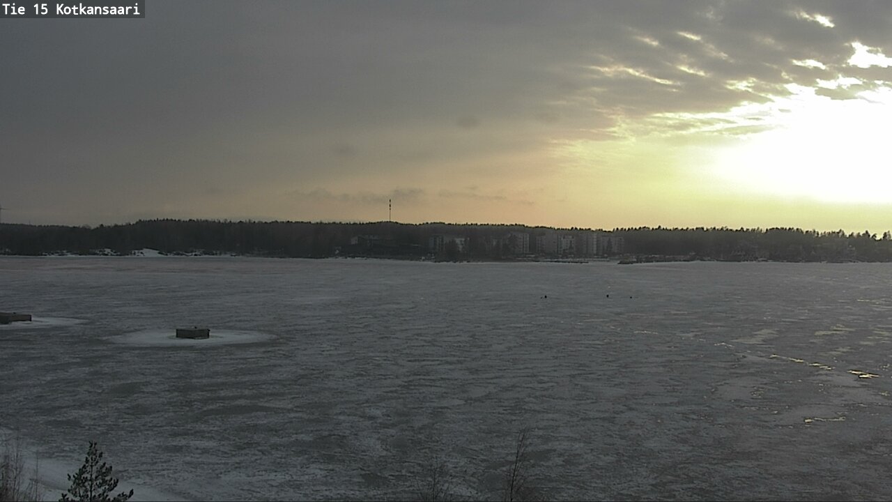 Weather Camera Image Road 15 Kotka, Kotkansaari, Kotka, Kymenlaakso
