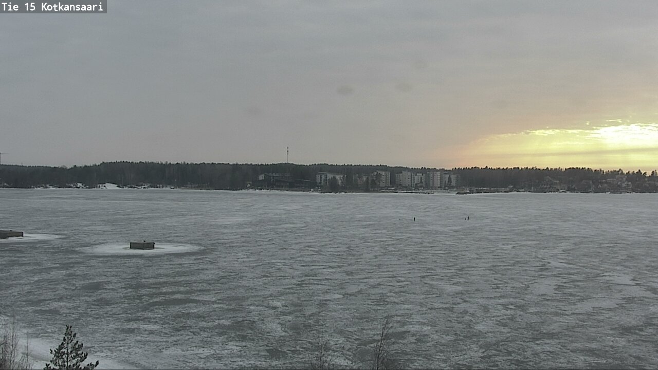 Weather Camera Image Road 15 Kotka, Kotkansaari, Kotka, Kymenlaakso
