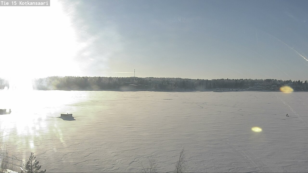 Weather Camera Image Road 15 Kotka, Kotkansaari, Kotka, Kymenlaakso