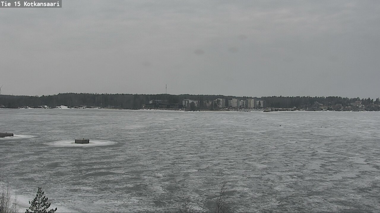 Weather Camera Image Road 15 Kotka, Kotkansaari, Kotka, Kymenlaakso
