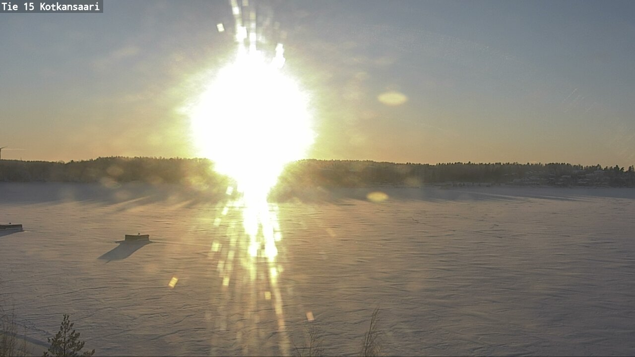 Weather Camera Image Väg 15 Kotka, Kotkansaari, Kotka, Kymenlaakso