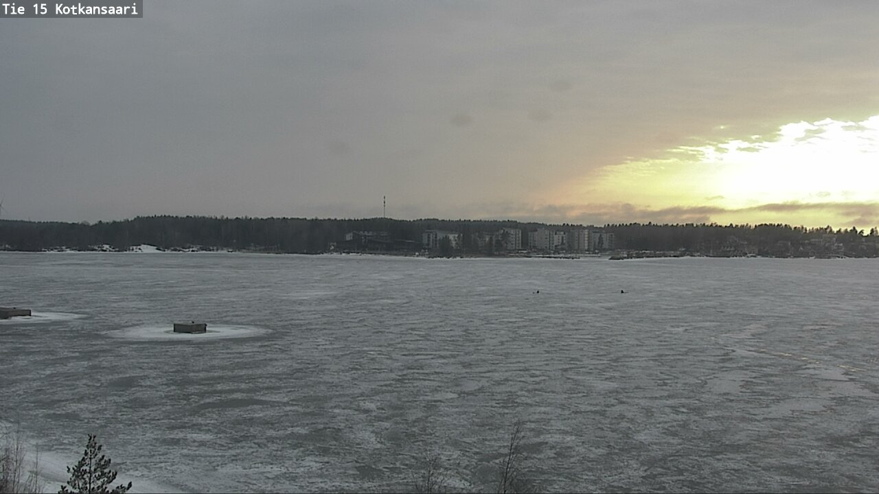 Weather Camera Image Road 15 Kotka, Kotkansaari, Kotka, Kymenlaakso
