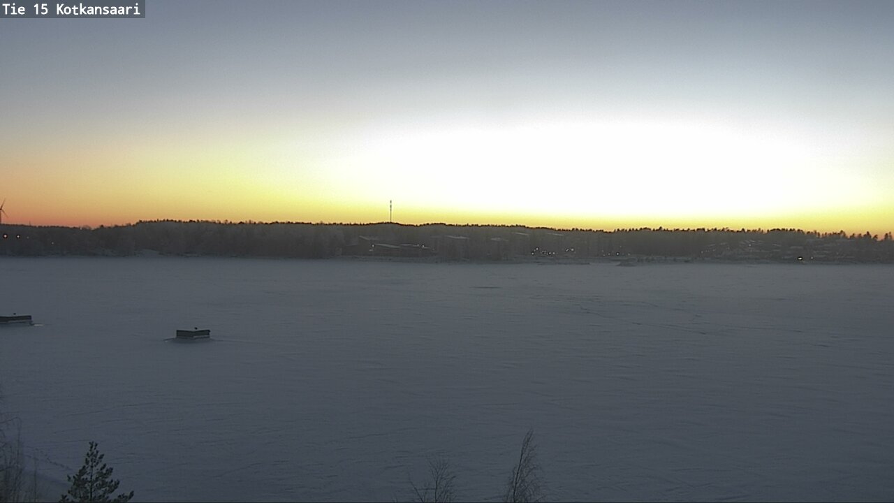 Weather Camera Image Väg 15 Kotka, Kotkansaari, Kotka, Kymenlaakso
