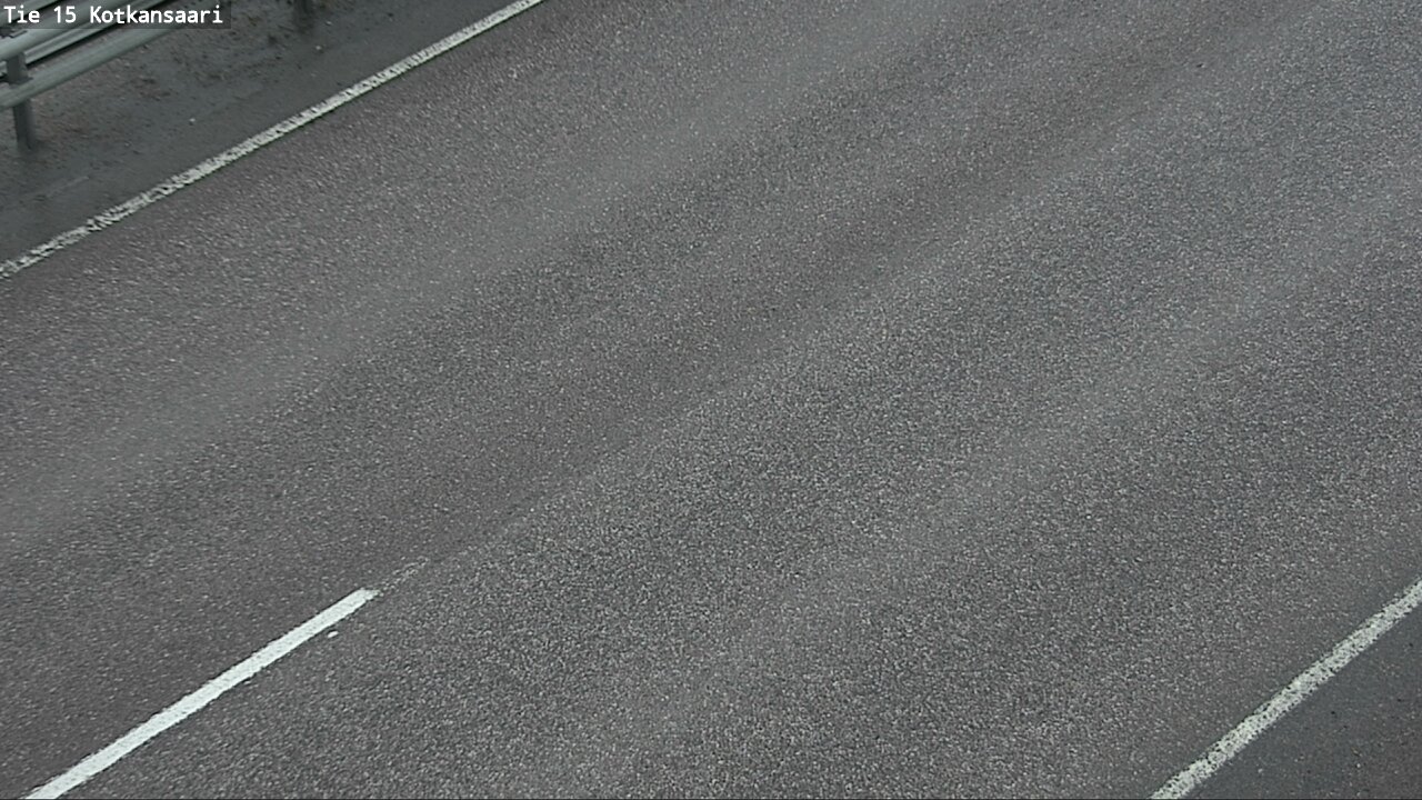 Weather Camera Image Väg 15 Kotka, Kotkansaari, Kotka, Kymenlaakso