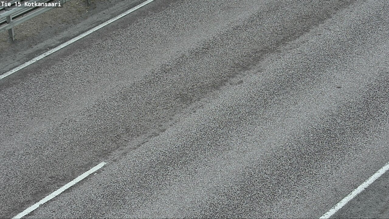 Weather Camera Image Väg 15 Kotka, Kotkansaari, Kotka, Kymenlaakso
