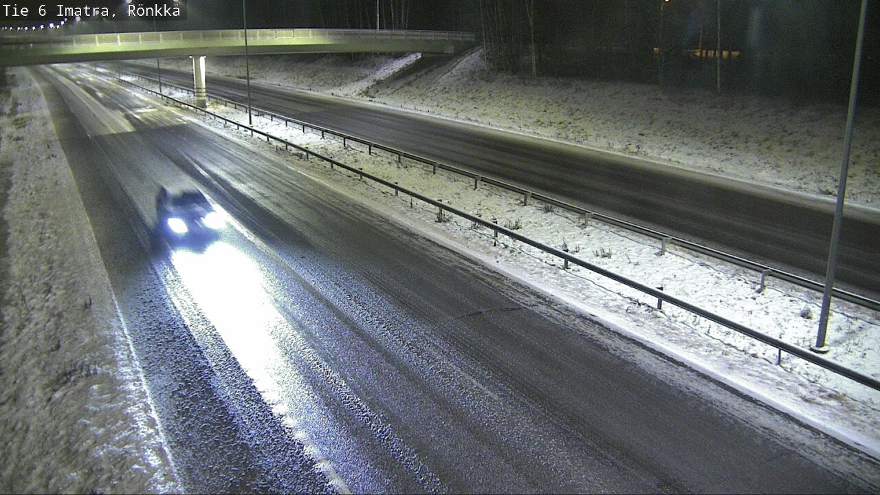 Weather Camera Image Road 6 Imatra, Rönkkä, Imatra, Etelä-Karjala