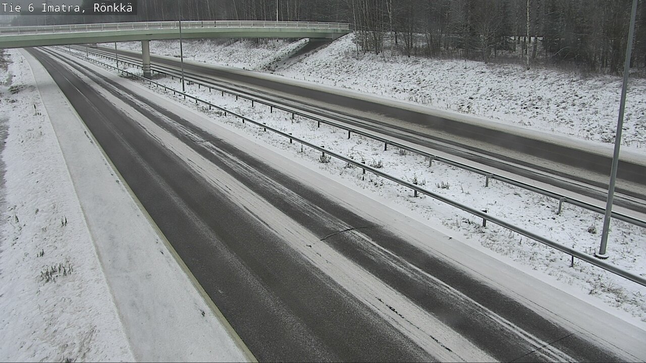Weather Camera Image Road 6 Imatra, Rönkkä, Imatra, Etelä-Karjala
