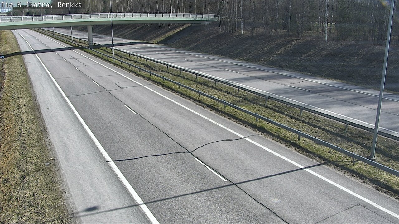 Weather Camera Image Road 6 Imatra, Rönkkä, Imatra, Etelä-Karjala