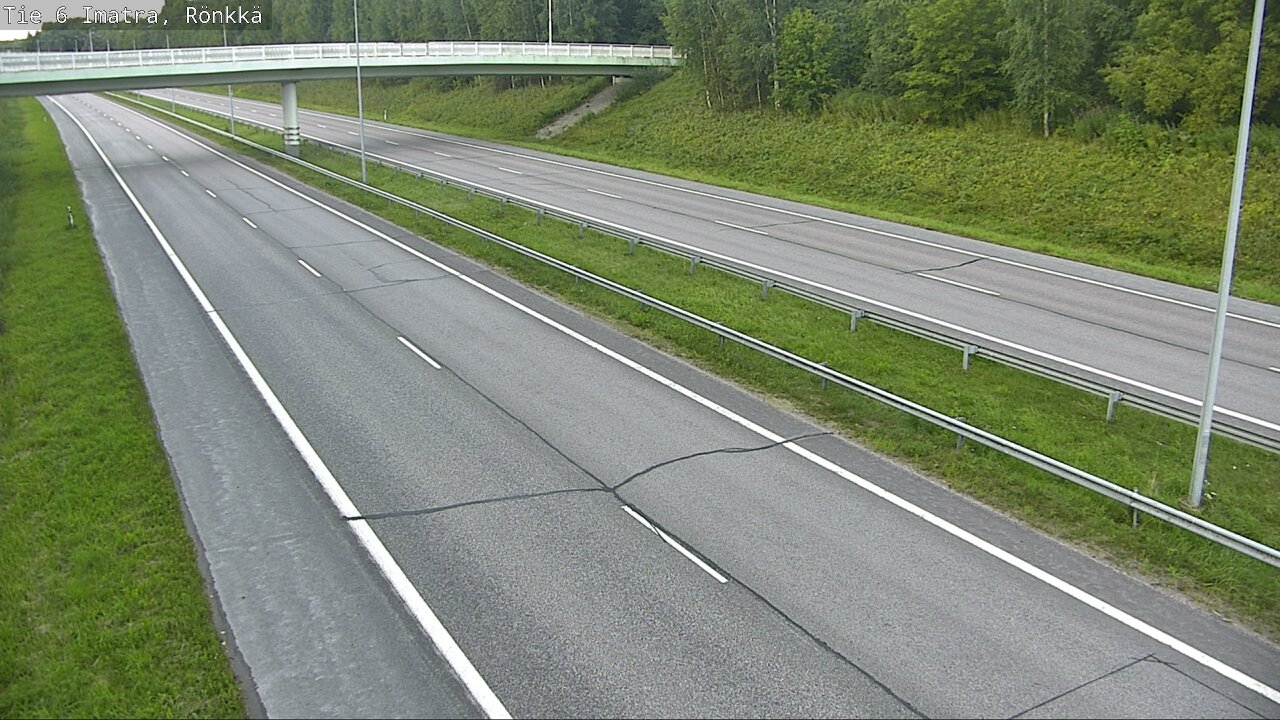 Weather Camera Image Road 6 Imatra, Rönkkä, Imatra, Etelä-Karjala