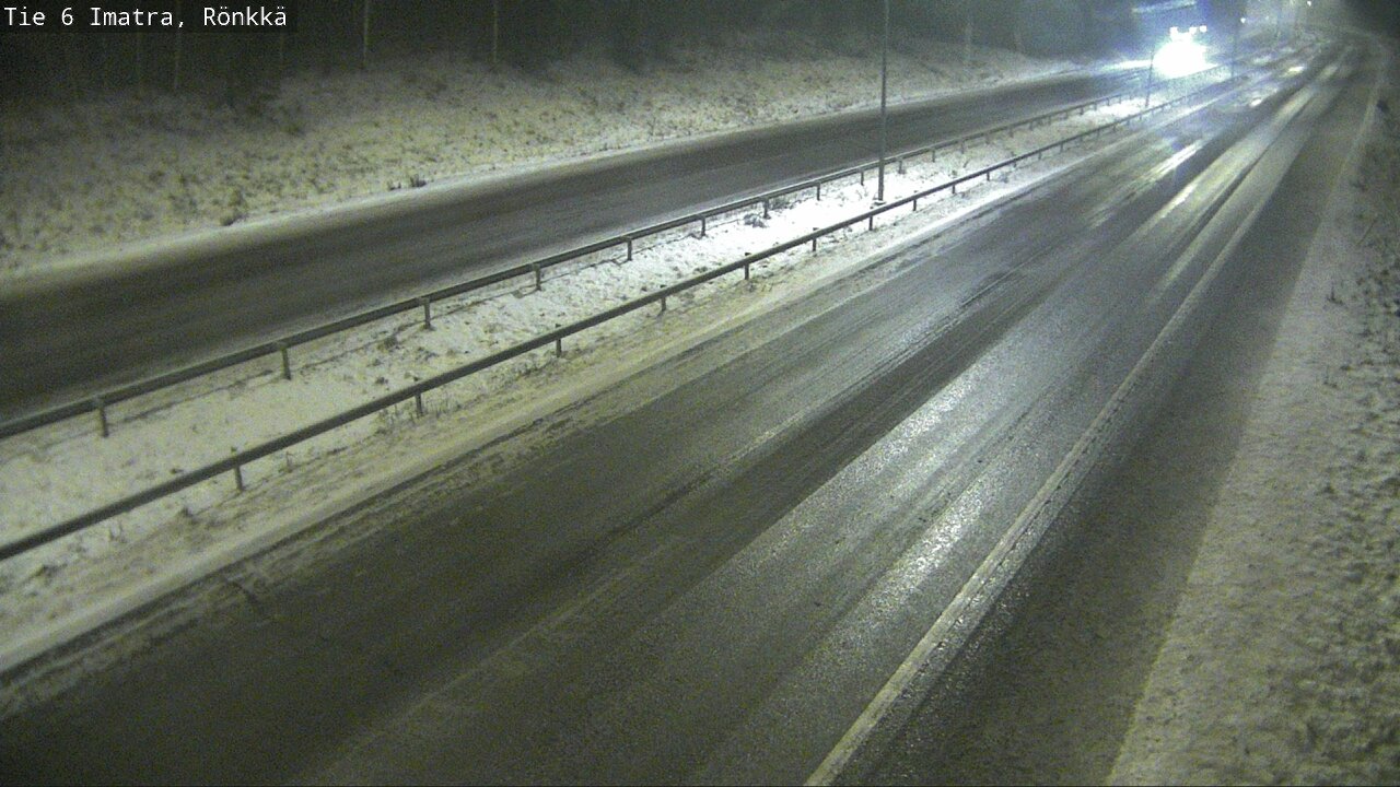 Weather Camera Image Road 6 Imatra, Rönkkä, Imatra, Etelä-Karjala