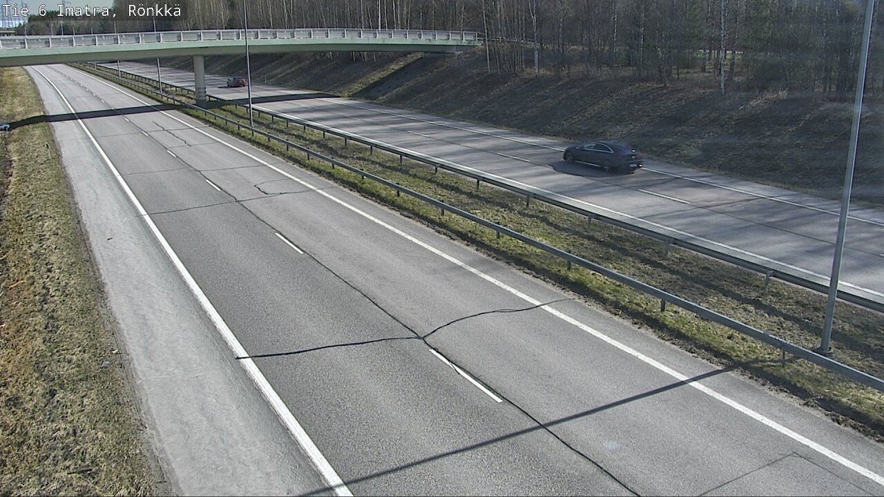 Weather Camera Image Road 6 Imatra, Rönkkä, Imatra, Etelä-Karjala