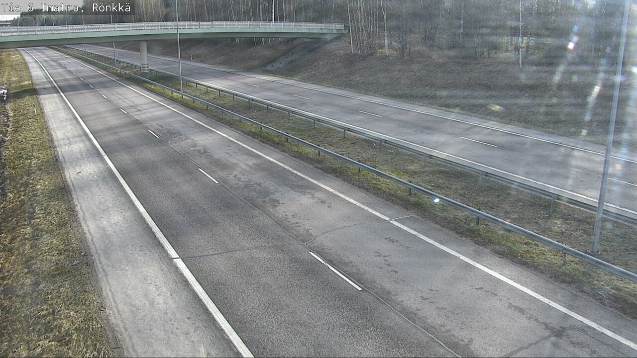Weather Camera Image Road 6 Imatra, Rönkkä, Imatra, Etelä-Karjala