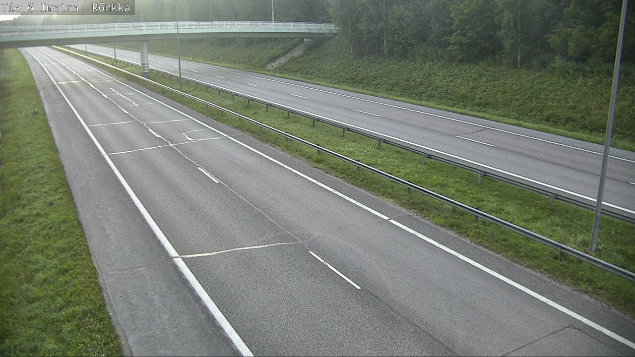 Weather Camera Image Road 6 Imatra, Rönkkä, Imatra, Etelä-Karjala