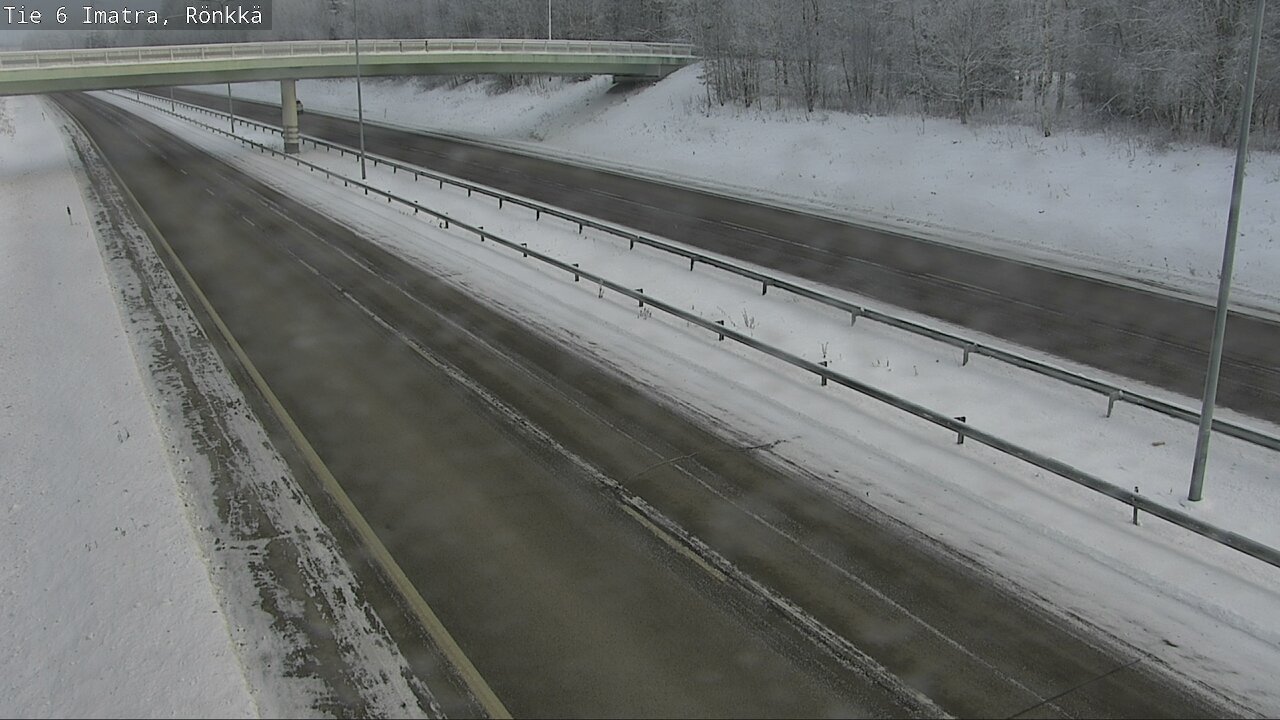 Weather Camera Image Road 6 Imatra, Rönkkä, Imatra, Etelä-Karjala