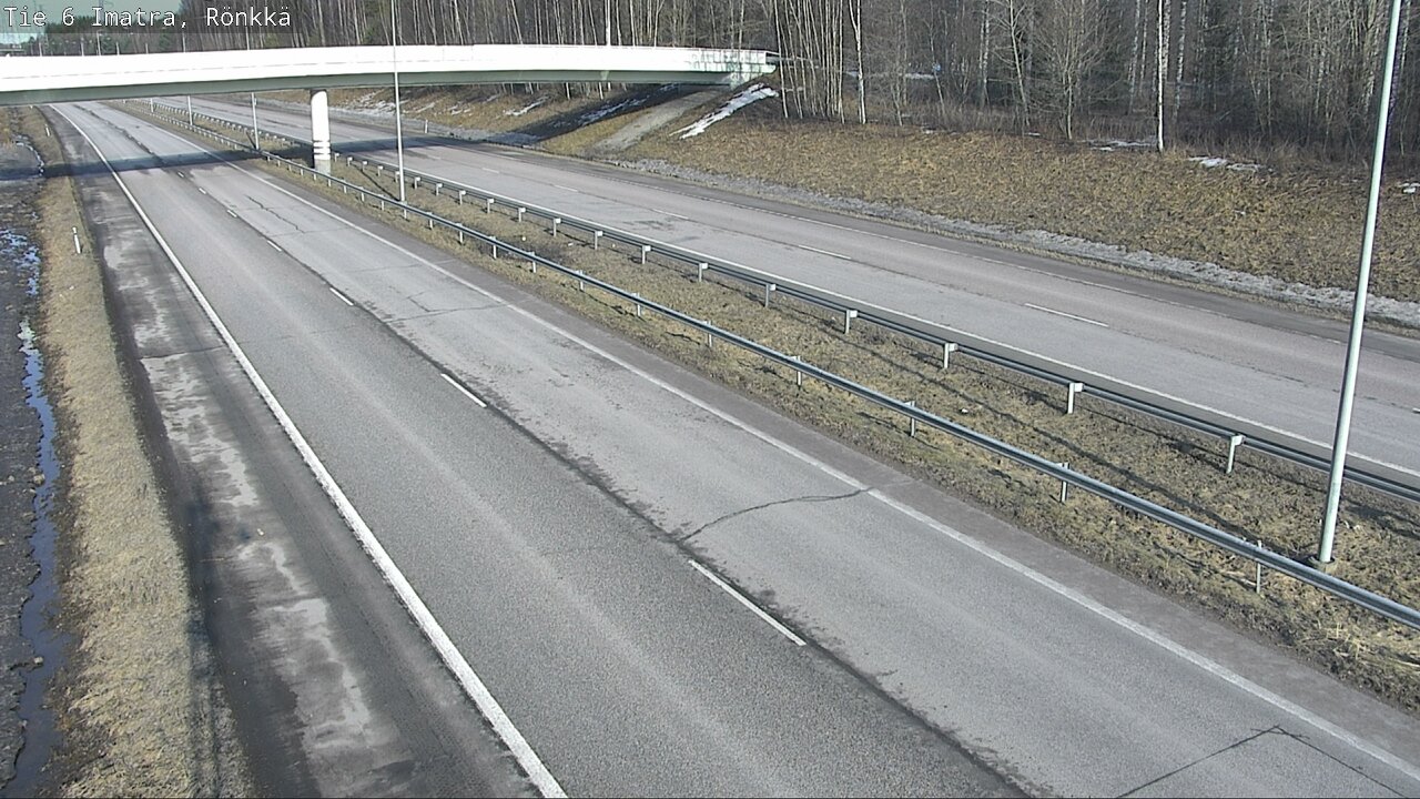 Weather Camera Image Väg 6 Imatra, Rönkkä, Imatra, Etelä-Karjala
