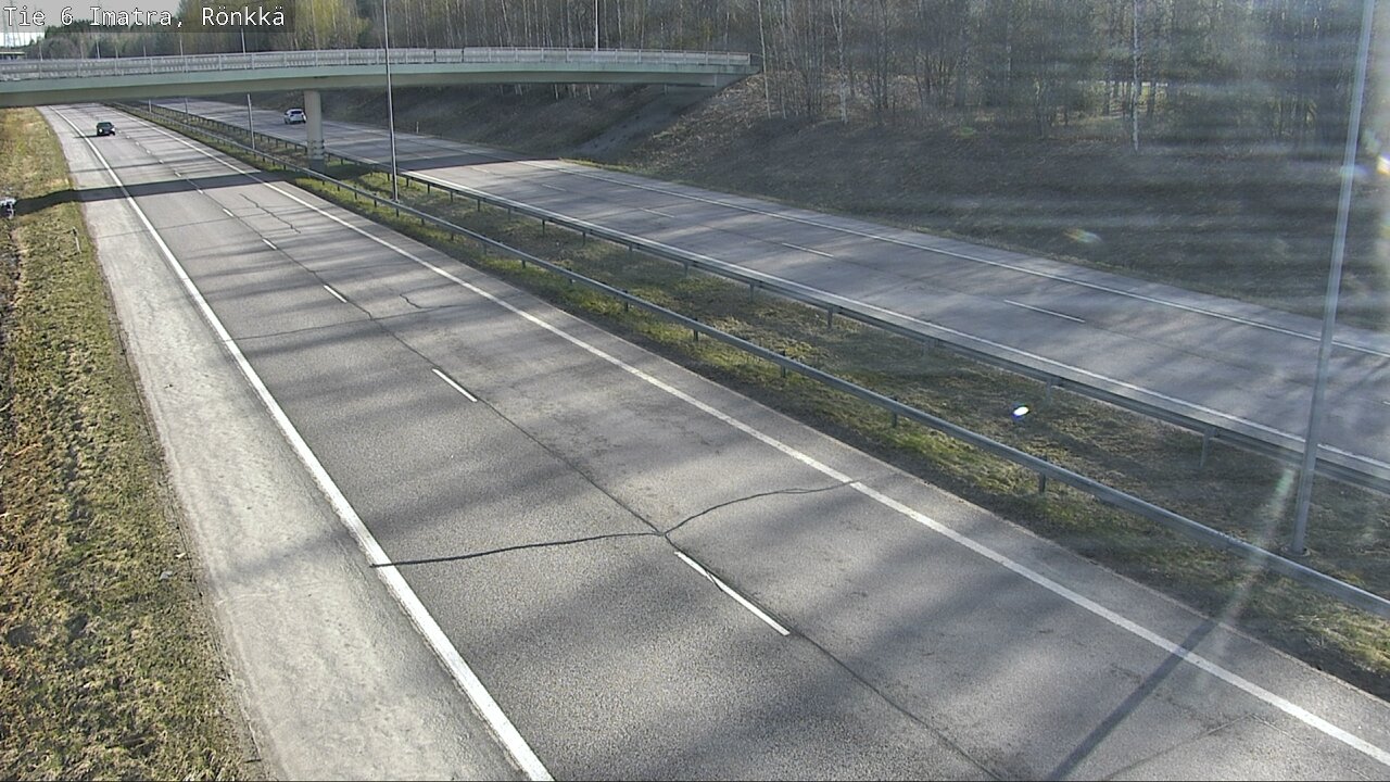 Weather Camera Image Väg 6 Imatra, Rönkkä, Imatra, Etelä-Karjala
