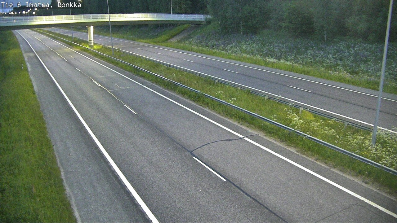 Weather Camera Image Road 6 Imatra, Rönkkä, Imatra, Etelä-Karjala