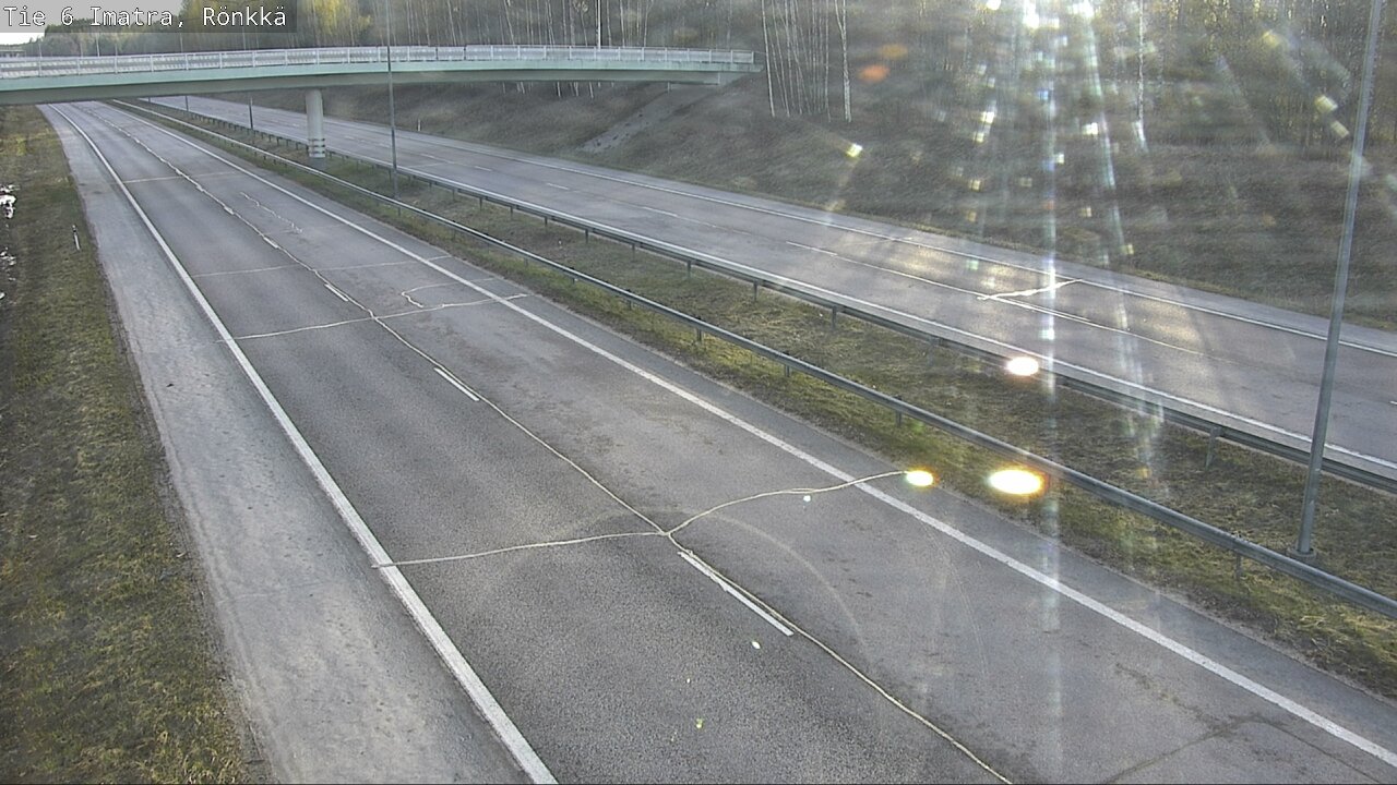 Weather Camera Image Väg 6 Imatra, Rönkkä, Imatra, Etelä-Karjala