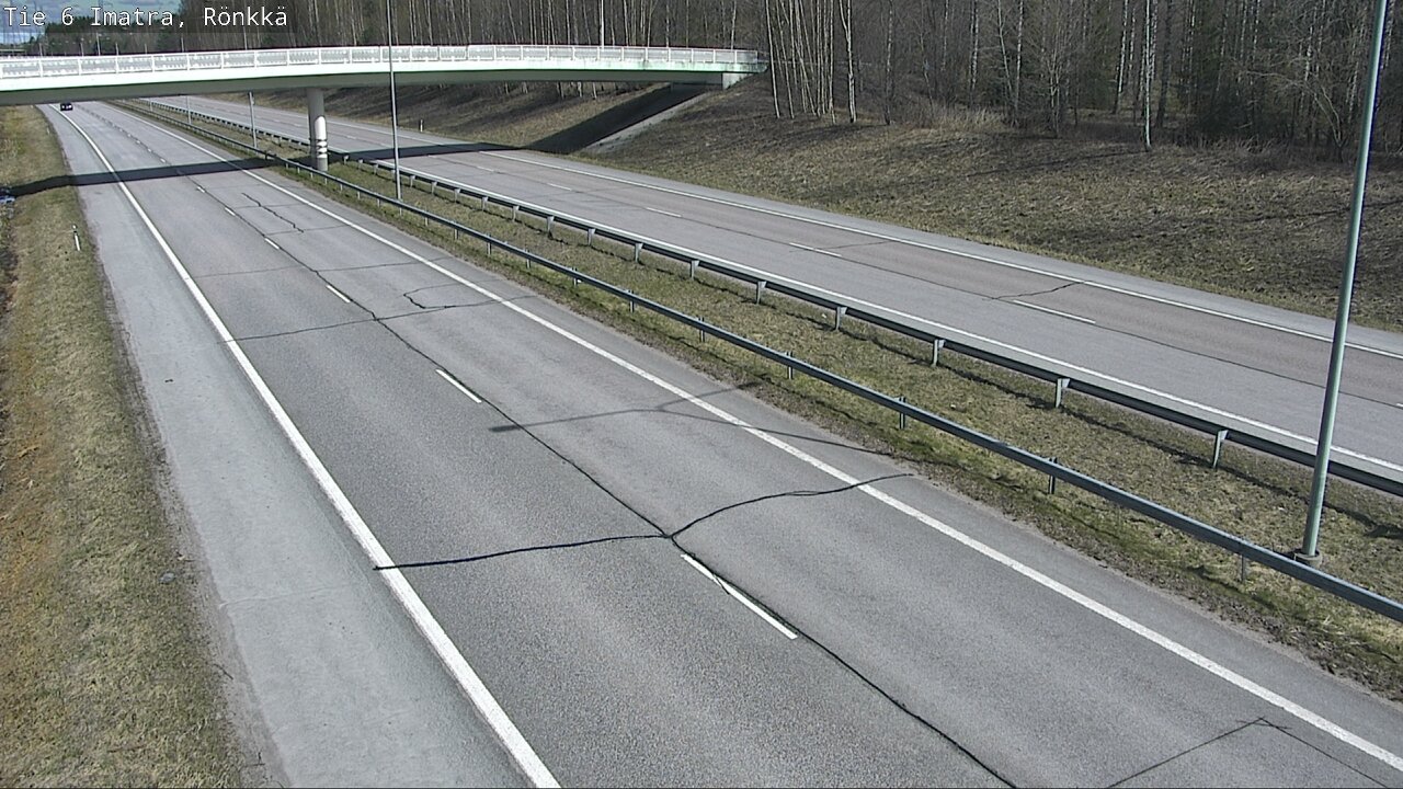 Weather Camera Image Road 6 Imatra, Rönkkä, Imatra, Etelä-Karjala