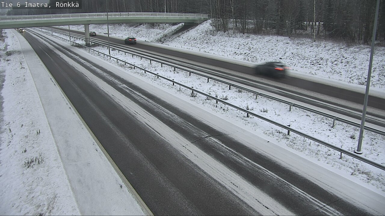Weather Camera Image Road 6 Imatra, Rönkkä, Imatra, Etelä-Karjala