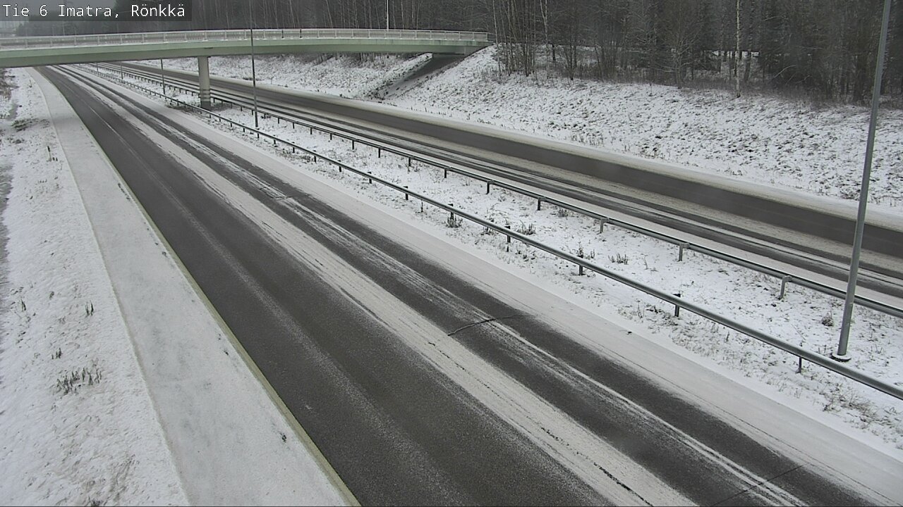Weather Camera Image Road 6 Imatra, Rönkkä, Imatra, Etelä-Karjala