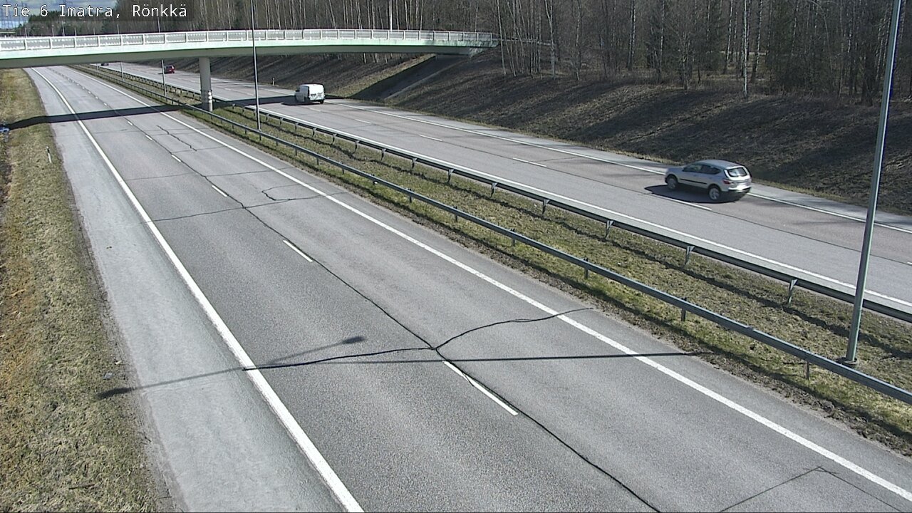 Weather Camera Image Road 6 Imatra, Rönkkä, Imatra, Etelä-Karjala