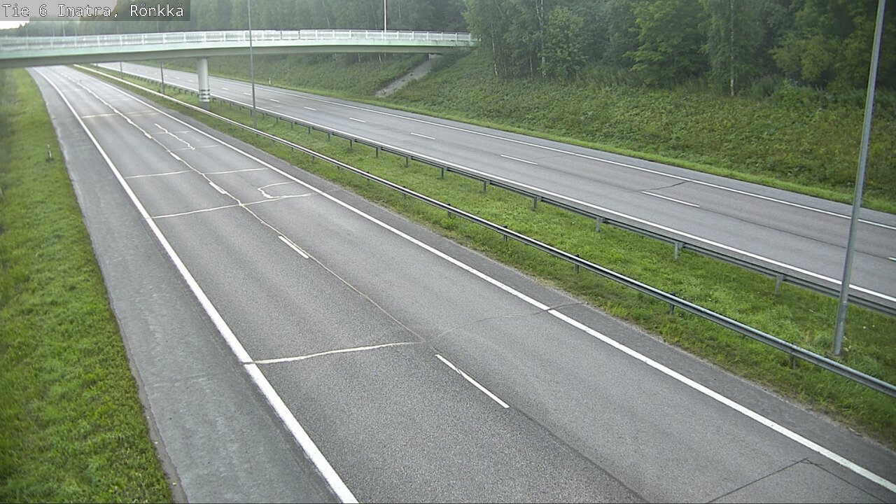 Weather Camera Image Road 6 Imatra, Rönkkä, Imatra, Etelä-Karjala