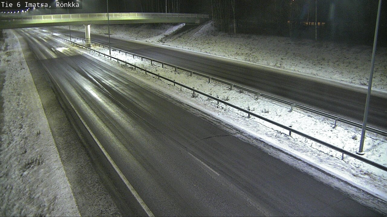 Weather Camera Image Road 6 Imatra, Rönkkä, Imatra, Etelä-Karjala