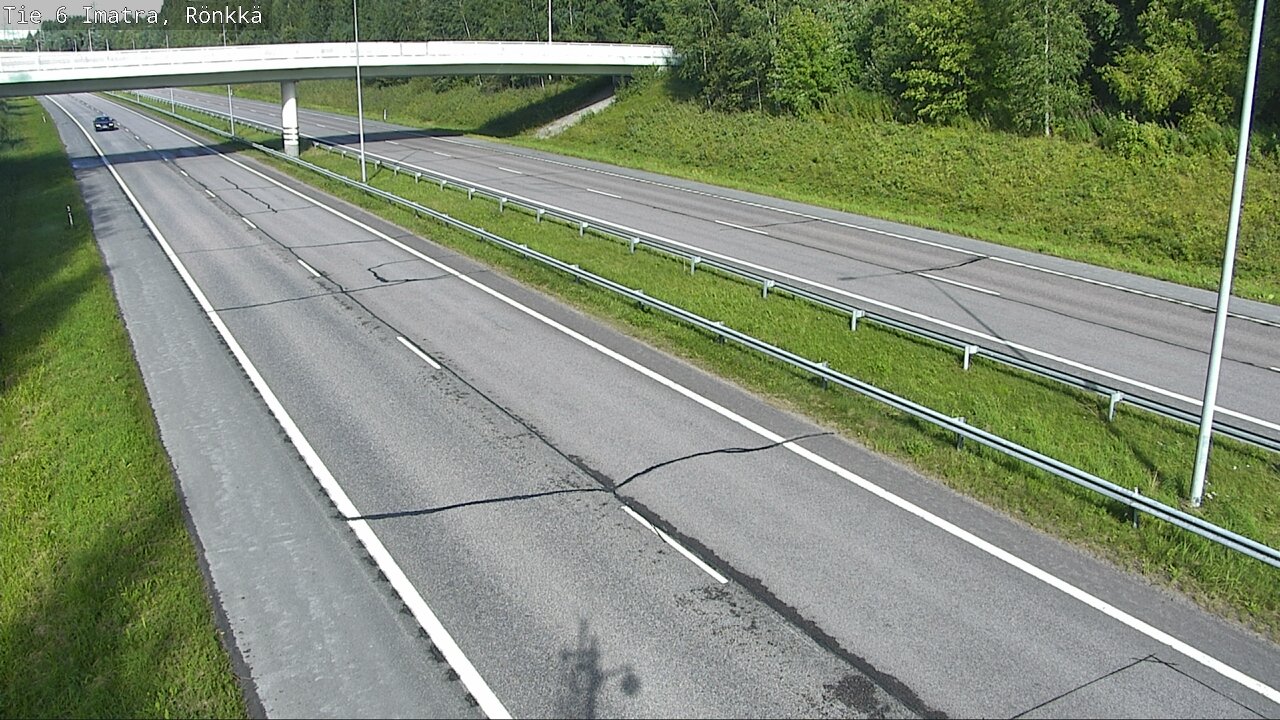Weather Camera Image Road 6 Imatra, Rönkkä, Imatra, Etelä-Karjala