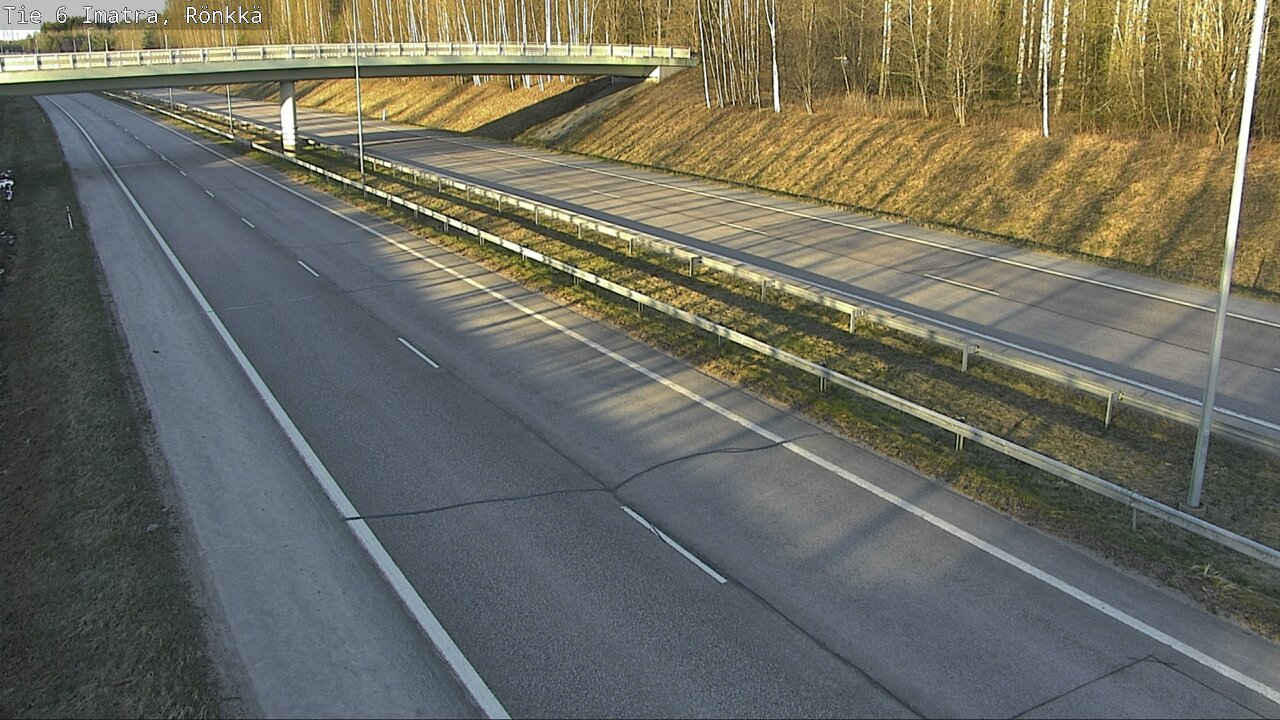 Weather Camera Image Road 6 Imatra, Rönkkä, Imatra, Etelä-Karjala