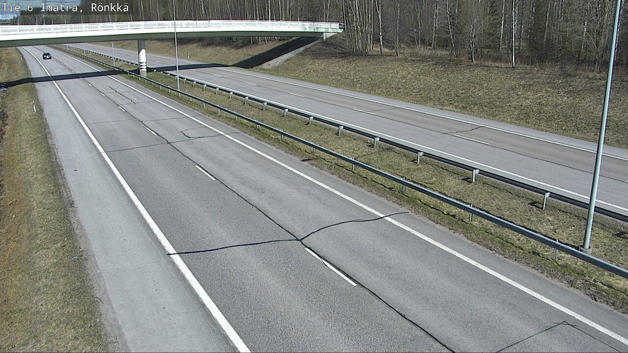 Weather Camera Image Road 6 Imatra, Rönkkä, Imatra, Etelä-Karjala