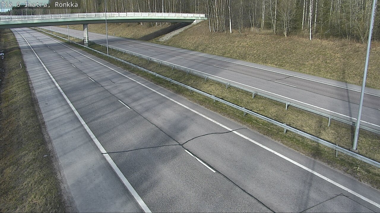 Weather Camera Image Road 6 Imatra, Rönkkä, Imatra, Etelä-Karjala