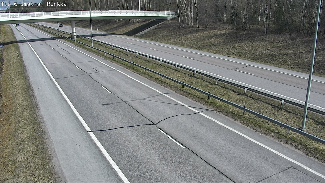 Weather Camera Image Road 6 Imatra, Rönkkä, Imatra, Etelä-Karjala
