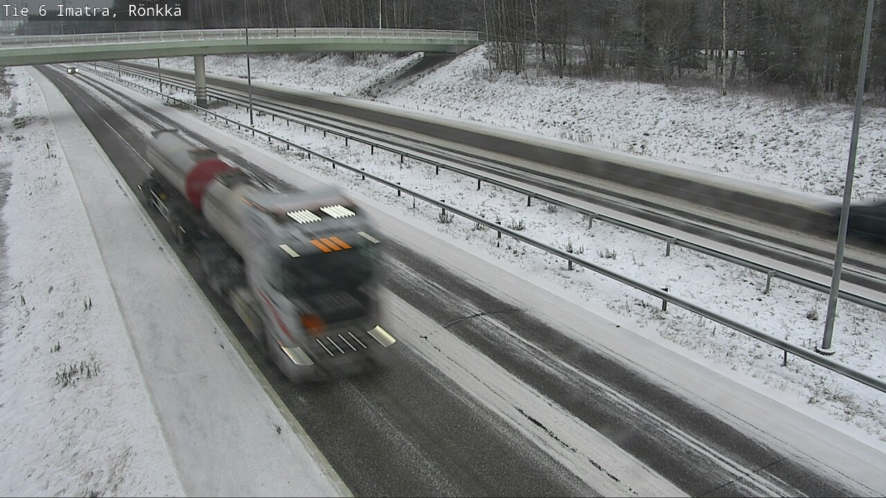 Weather Camera Image Road 6 Imatra, Rönkkä, Imatra, Etelä-Karjala