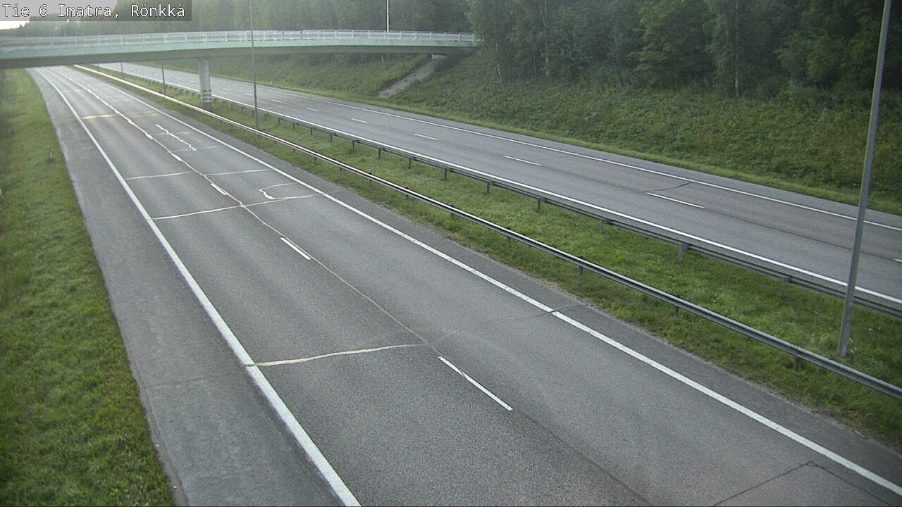 Weather Camera Image Road 6 Imatra, Rönkkä, Imatra, Etelä-Karjala