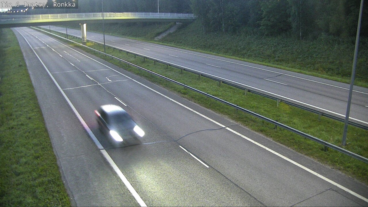 Weather Camera Image Road 6 Imatra, Rönkkä, Imatra, Etelä-Karjala