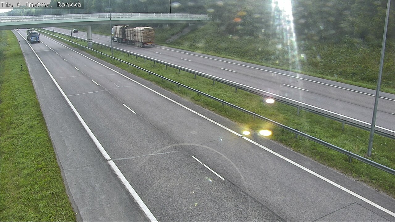 Weather Camera Image Road 6 Imatra, Rönkkä, Imatra, Etelä-Karjala