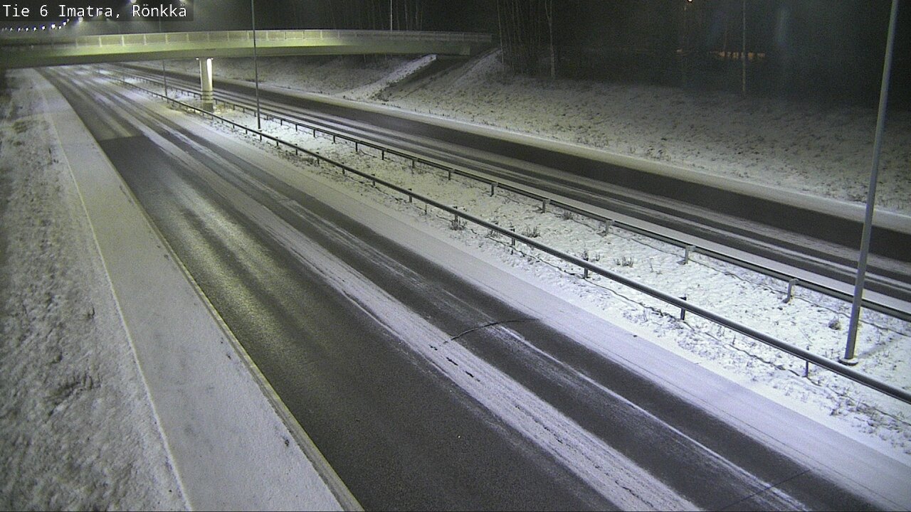 Weather Camera Image Road 6 Imatra, Rönkkä, Imatra, Etelä-Karjala