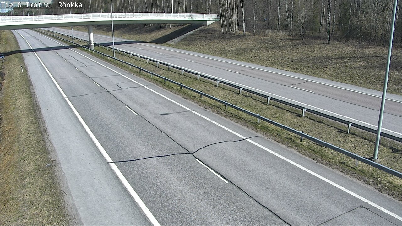 Weather Camera Image Road 6 Imatra, Rönkkä, Imatra, Etelä-Karjala
