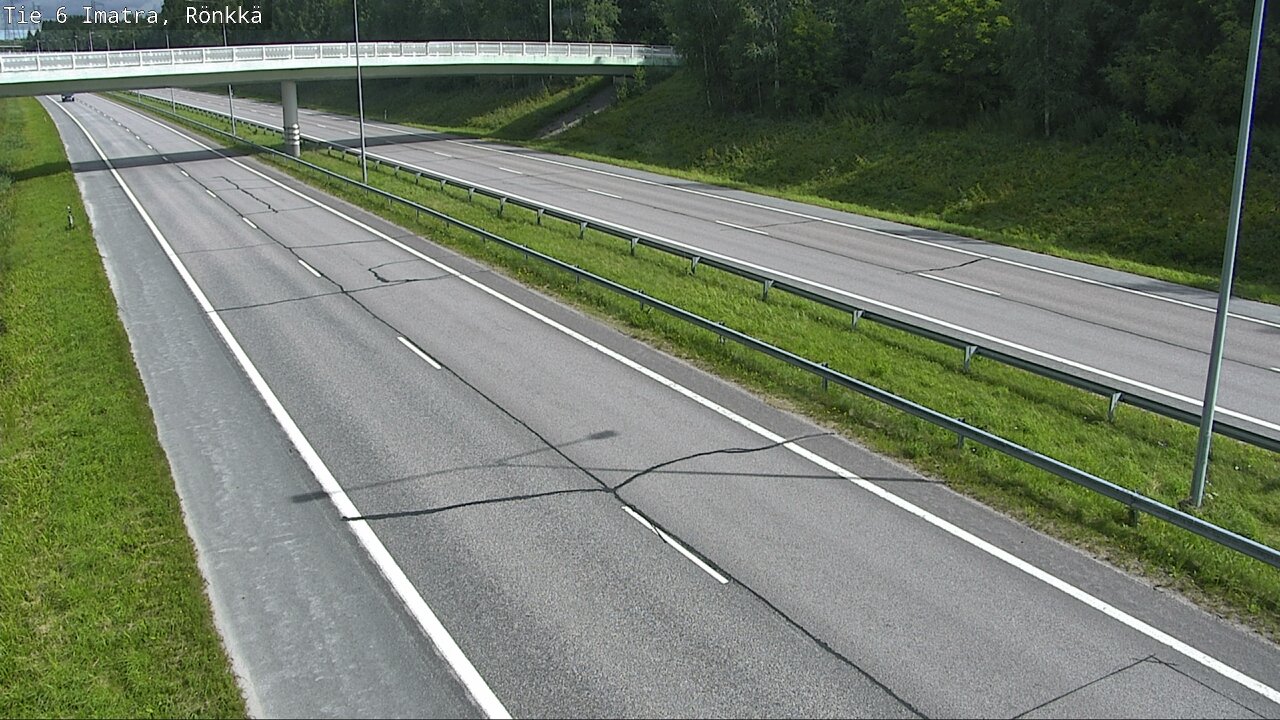 Weather Camera Image Road 6 Imatra, Rönkkä, Imatra, Etelä-Karjala