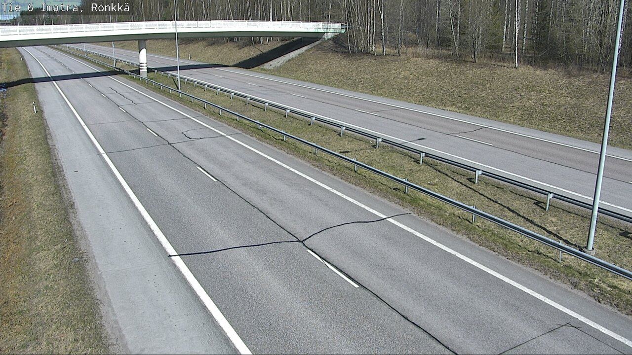 Weather Camera Image Road 6 Imatra, Rönkkä, Imatra, Etelä-Karjala