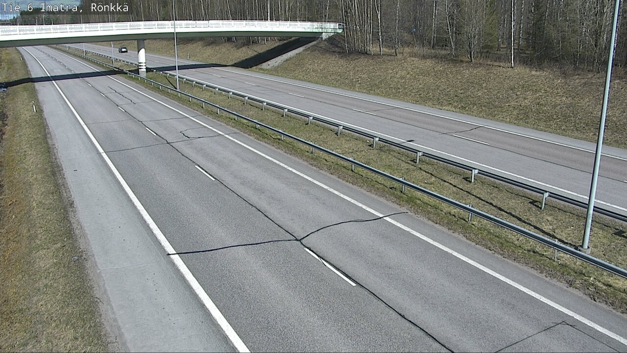 Weather Camera Image Road 6 Imatra, Rönkkä, Imatra, Etelä-Karjala
