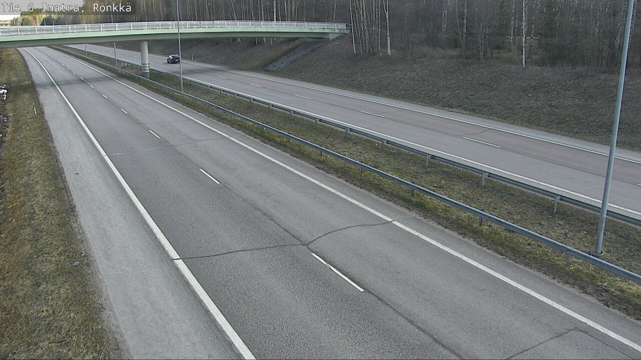Weather Camera Image Road 6 Imatra, Rönkkä, Imatra, Etelä-Karjala