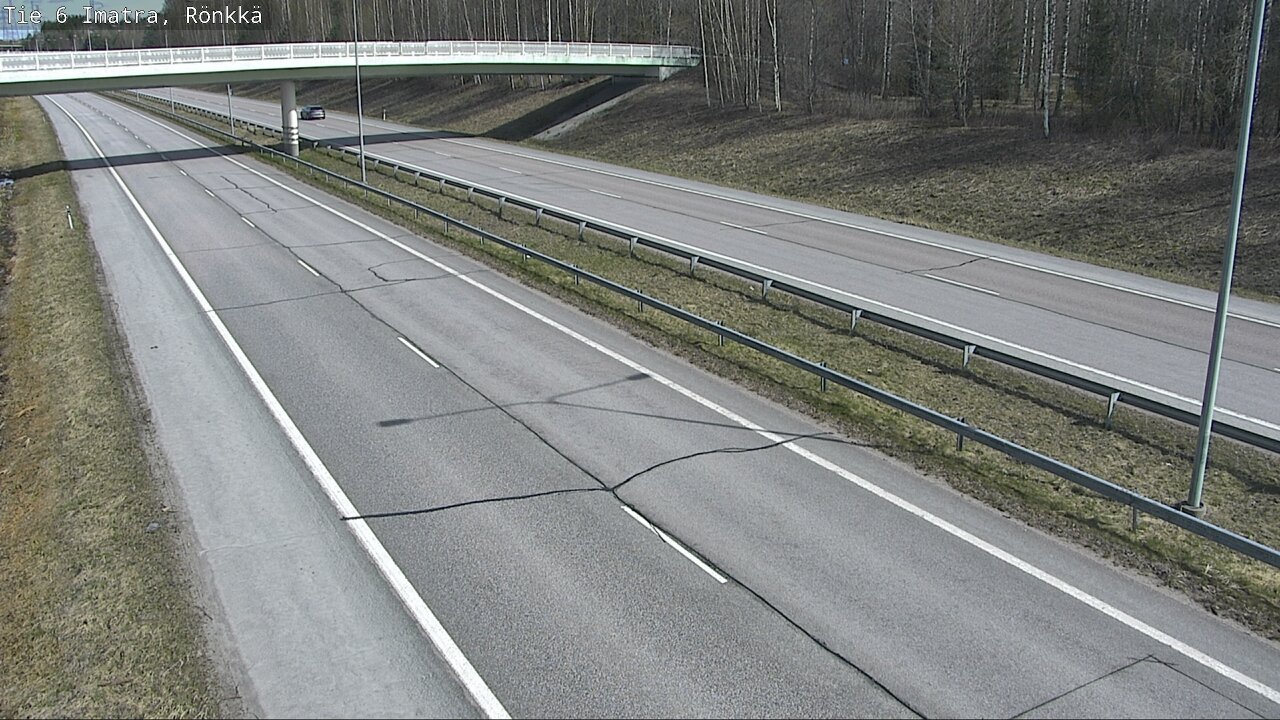 Weather Camera Image Road 6 Imatra, Rönkkä, Imatra, Etelä-Karjala