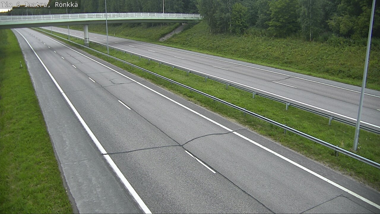 Weather Camera Image Road 6 Imatra, Rönkkä, Imatra, Etelä-Karjala