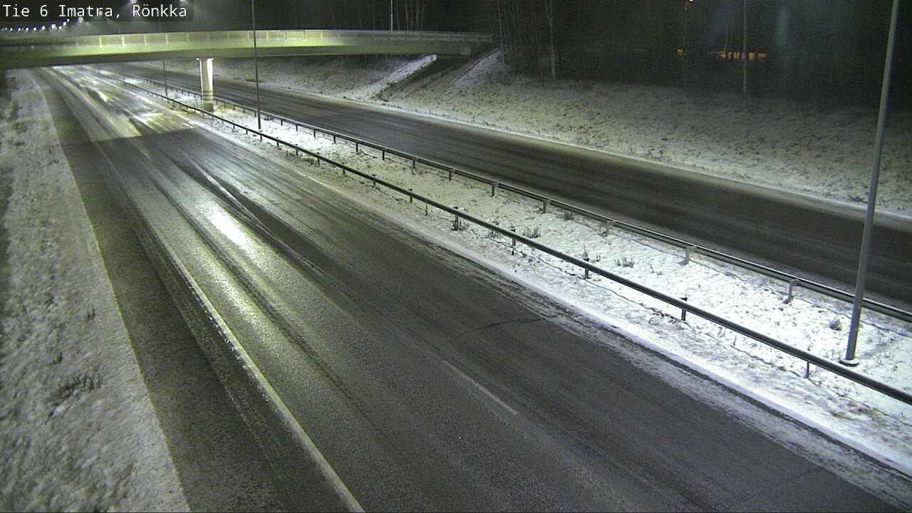 Weather Camera Image Road 6 Imatra, Rönkkä, Imatra, Etelä-Karjala