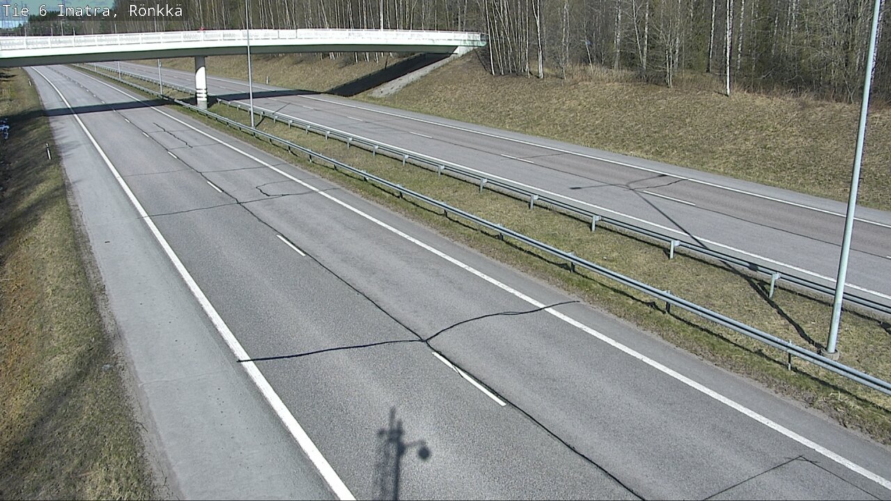 Weather Camera Image Road 6 Imatra, Rönkkä, Imatra, Etelä-Karjala