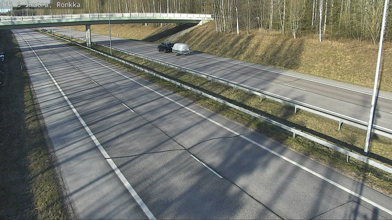 Weather Camera Image Road 6 Imatra, Rönkkä, Imatra, Etelä-Karjala