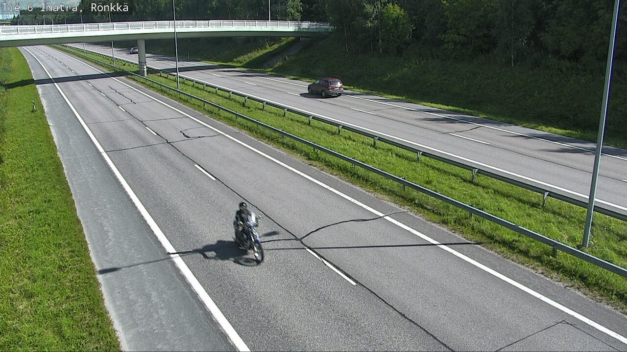 Weather Camera Image Road 6 Imatra, Rönkkä, Imatra, Etelä-Karjala