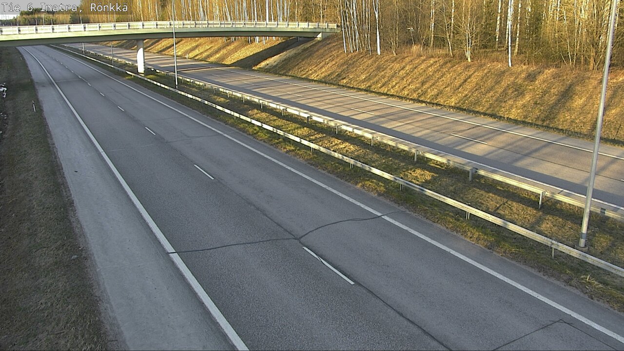 Weather Camera Image Road 6 Imatra, Rönkkä, Imatra, Etelä-Karjala